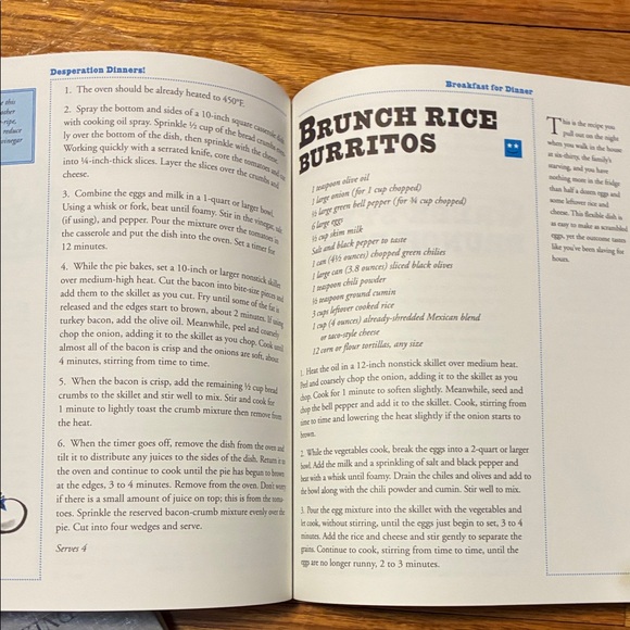 Desperation Dinners Cookbook by Beverly Mills & Alicia Ross - Picture 8 of 11